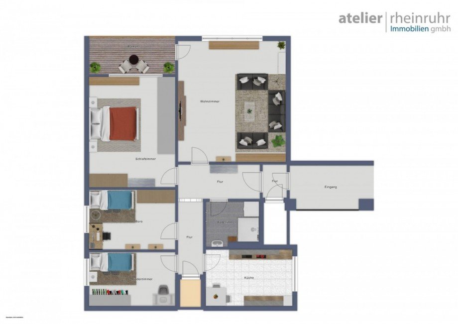 Grundriss Etagenwohnung Duisburg
