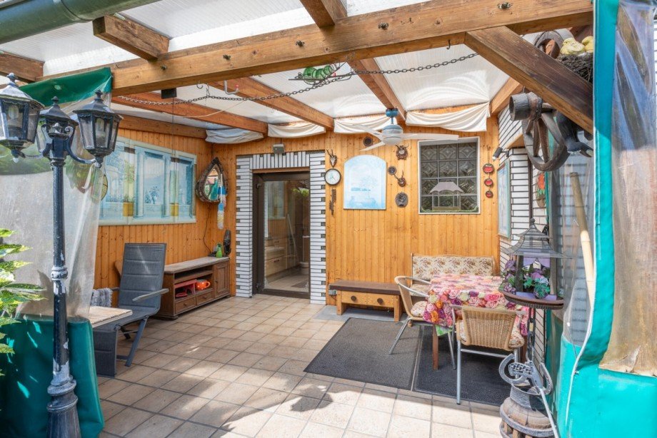 Terrasse Erdgeschoss Zweifamilienhaus Bottrop / Bottrop-Vonderort