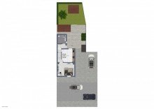 Erdgeschoss Zechencharme pur: sanierungsbed�rftiges Reihenendhaus in Oberhausen-Osterfeld