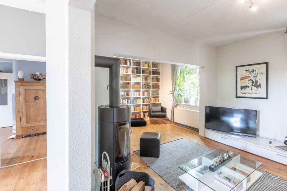 Wohnzimmer Obergeschoss Reihenmittelhaus Duisburg
