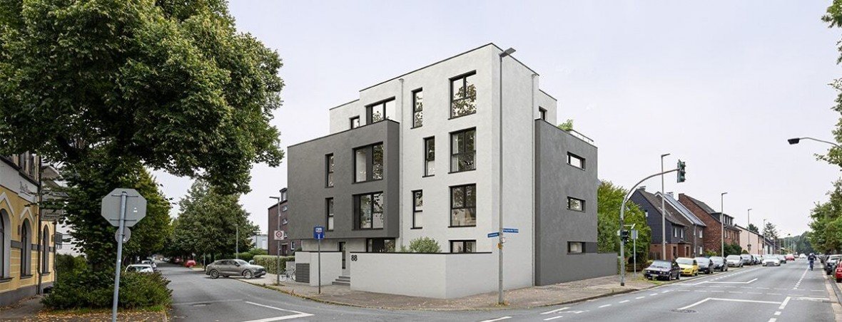 Au�enansicht Penthousewohnung Oberhausen
