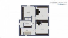 Grundriss Kellergeschoss Sanierungsbed�rftiges Zweifamilienhaus mit Traumgarten in OB-Sterkrade