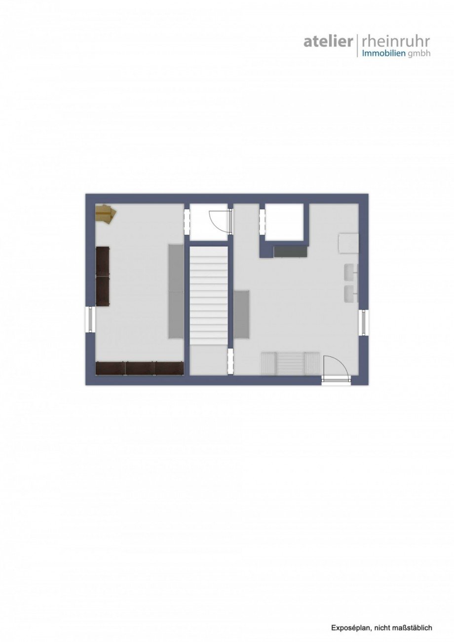 Grundriss Kellergeschoss Zweifamilienhaus Oberhausen