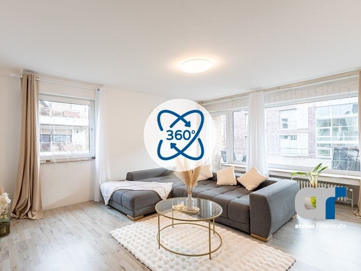 Wohnzimmer Gladbeck - Gladbeck Etagenwohnung Im Herzen der Stadt: 3,5-Zimmer-Wohnung mit Balkon in Gladbeck-Mitte