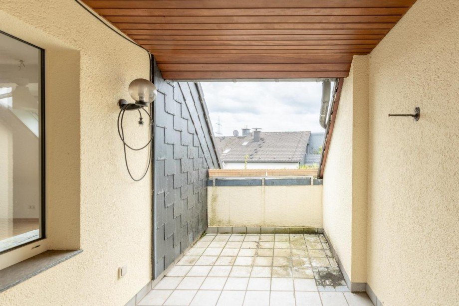 Loggia Obergeschoss Reihenendhaus Essen