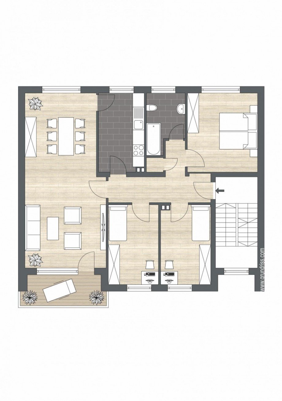 Grundriss_neu Etagenwohnung Oberhausen