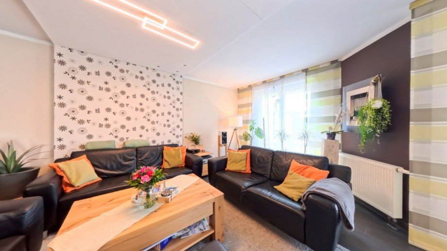 Wohnzimmer Reihenendhaus Voerde