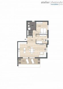 Grundriss 2.OG links Hardt-Quartier - Leben in K�nigshardt