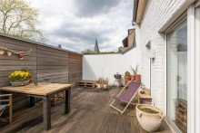 Terrasse OG Charmante Maisonette-Wohnung im Herzen Hiesfelds