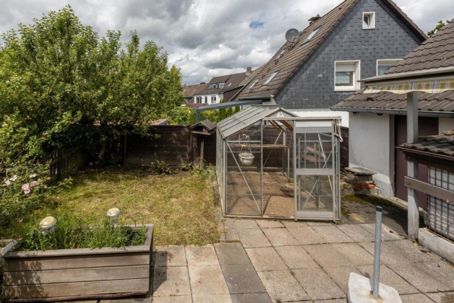 Garten Reihenendhaus Essen