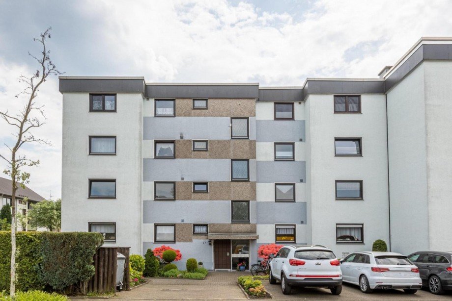 Vorderansicht Etagenwohnung Gladbeck