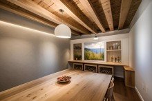 2. Zimmer EG digital staging Klassischer Reihenmittelhaus-Bungalow in H�nxe