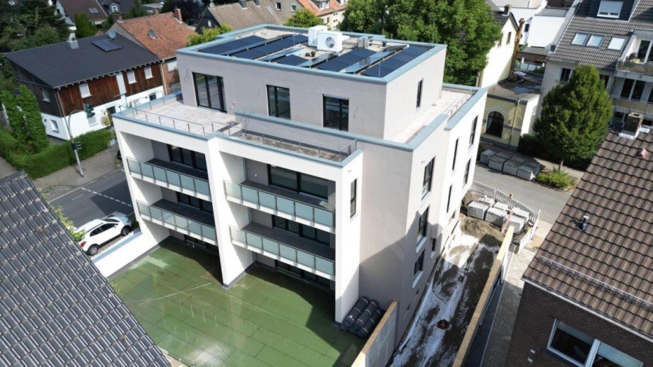R�ckansicht Erdgeschosswohnung Oberhausen