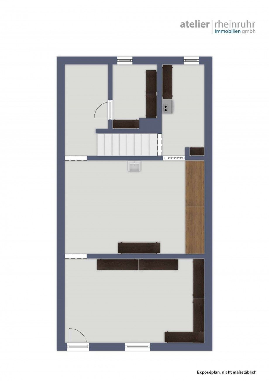 Grundriss Reihenmittelhaus Essen