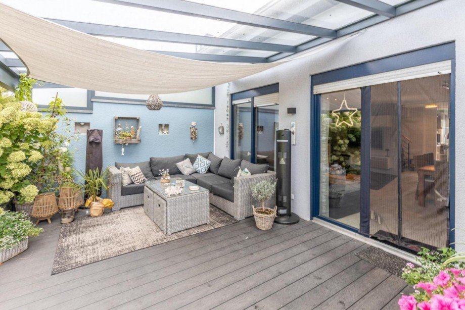 Terrasse Reihenendhaus Dinslaken