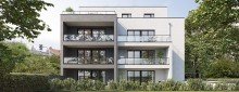 R�ckansicht Hardt-Quartier - Leben in K�nigshardt