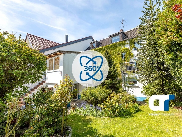 R�ckansicht Duisburg Reihenmittelhaus Gro�z�giges Mehrgenerationenhaus mit Traumgarten in Duisburg-R�ttgersbach