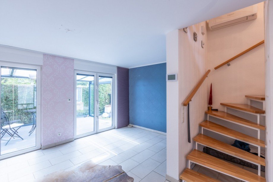 Wohnzimmer Doppelhaush�lfte Oberhausen