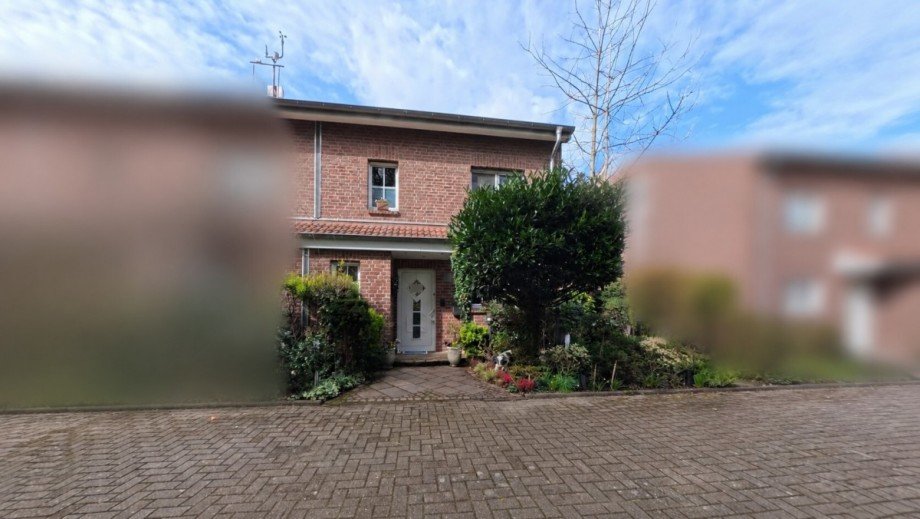 Frontansicht Reihenendhaus Gladbeck