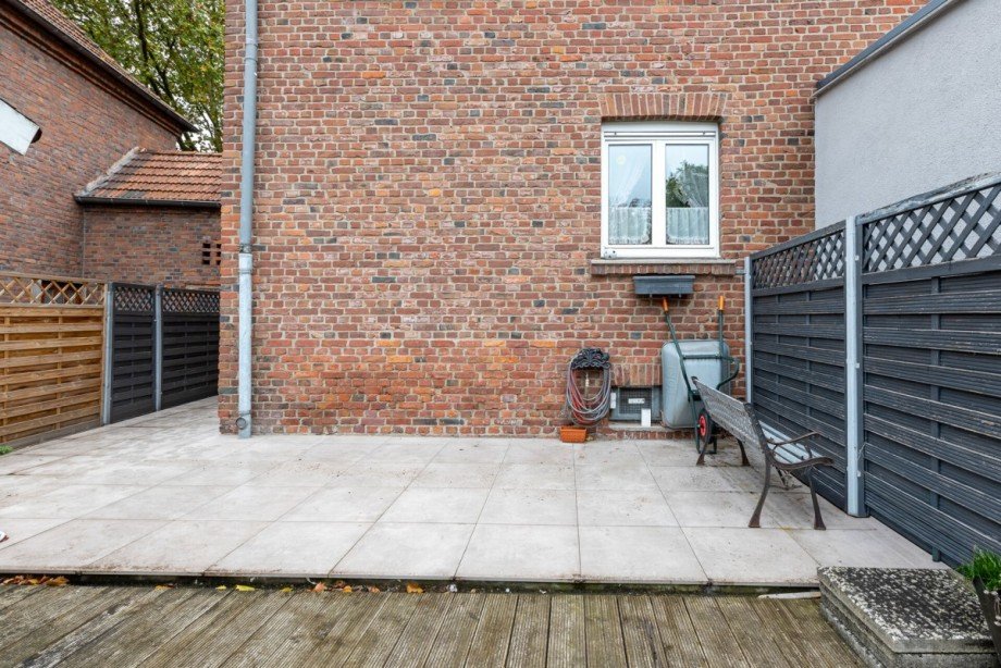 Terrasse Doppelhaush�lfte Duisburg