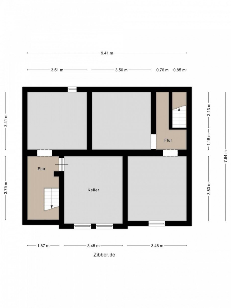 Keller Doppelhaush�lfte Gladbeck