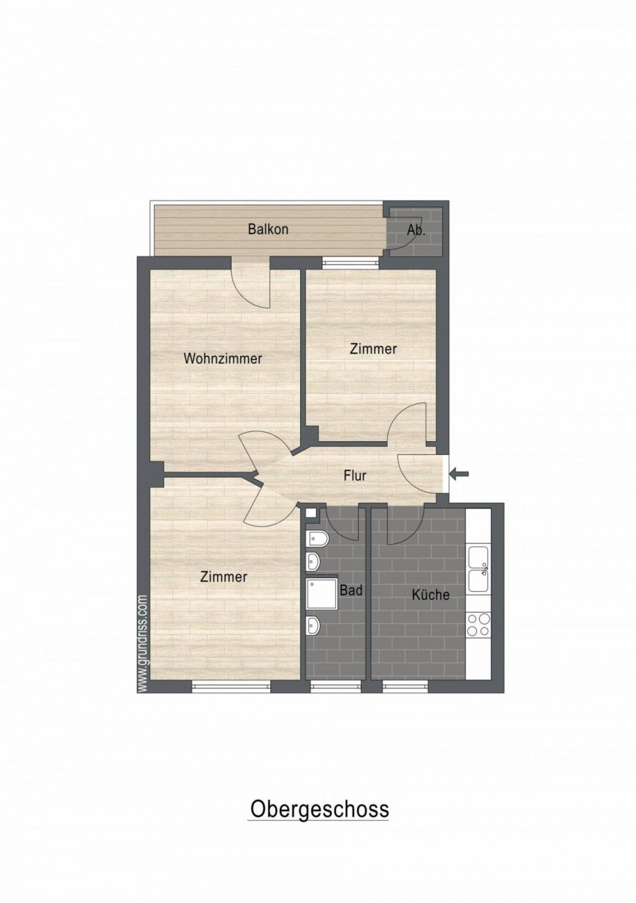 Grundriss Etagenwohnung Dorsten