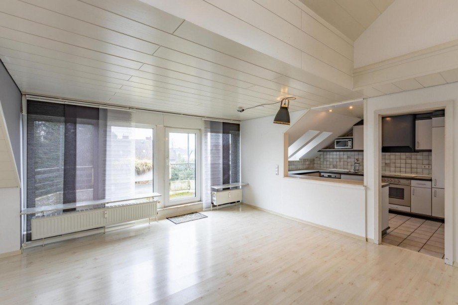 Wohnzimmer /K�che Etagenwohnung Bottrop