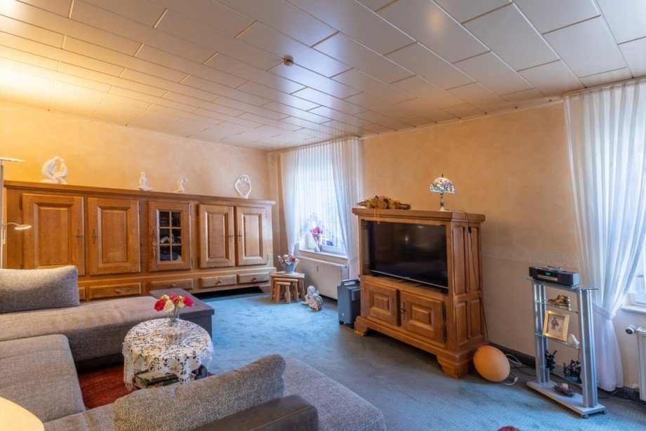 Wohnzimmer Wohnung EG Mehrfamilienhaus Oberhausen