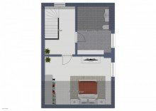 Dachgeschoss Zechencharme pur: sanierungsbed�rftiges Reihenendhaus in Oberhausen-Osterfeld