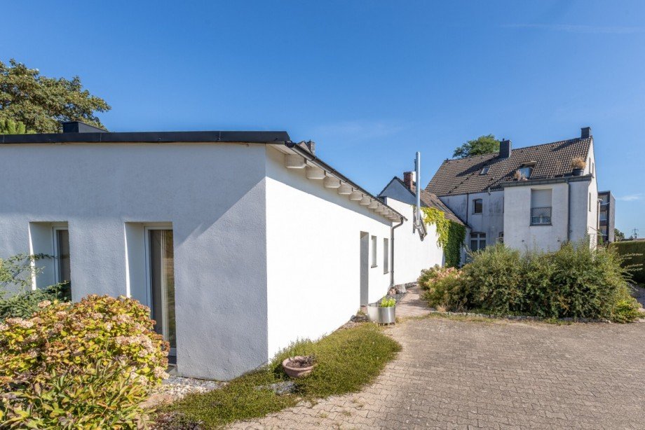 R�ckansicht Zweifamilienhaus Oberhausen