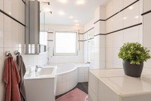 Badezimmer 4,5-Raum ETW mit gro�em Balkon in OB-Buschhausen