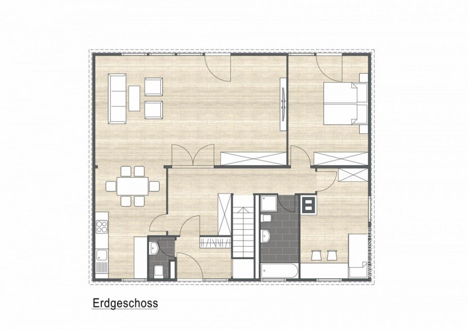 Erdgeschoss Einfamilienhaus Hamminkeln