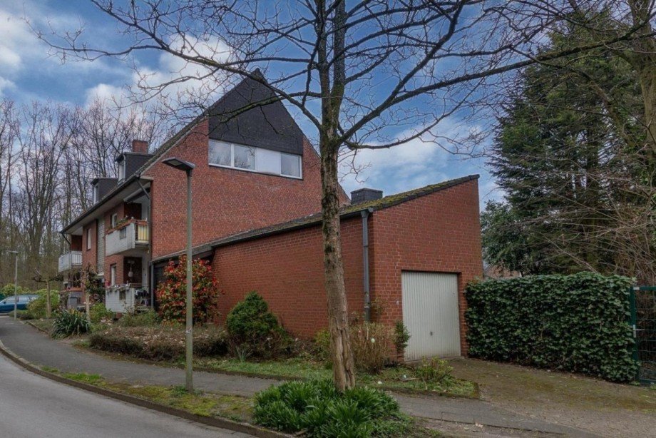 Seitenansicht Mehrfamilienhaus Oberhausen