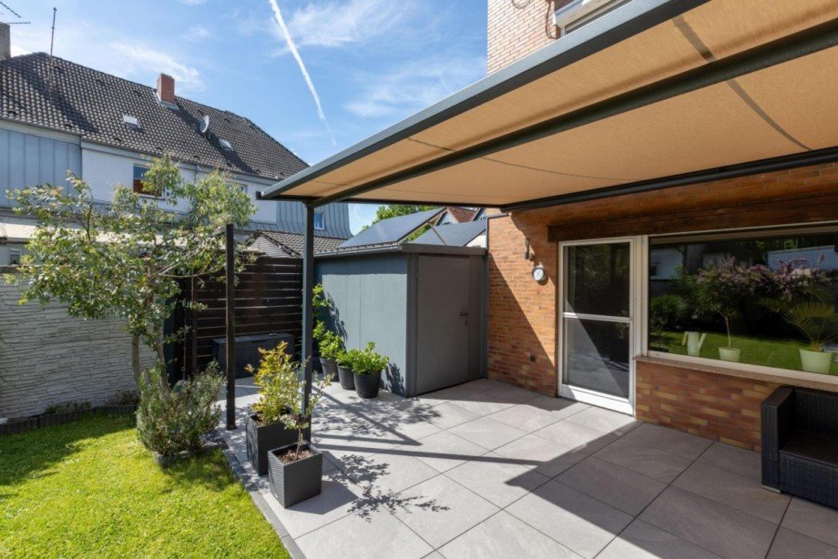 Terrasse Doppelhaush�lfte Oberhausen