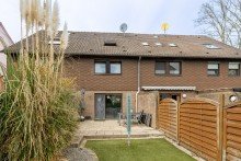 R�ckansicht Familientraum in OB-Lirich: attraktives Reihenmittelhaus