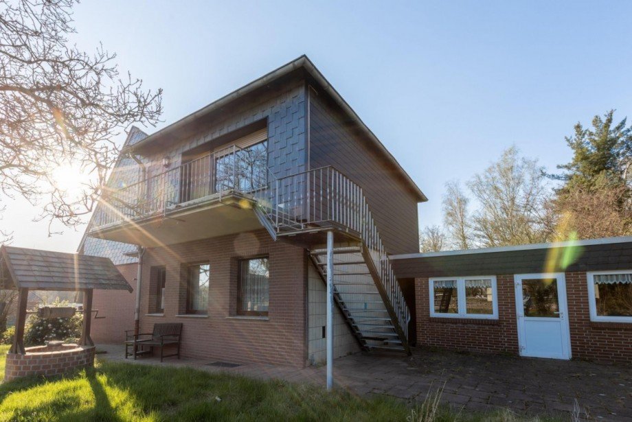 Haus R�ckansicht Zweifamilienhaus Oberhausen