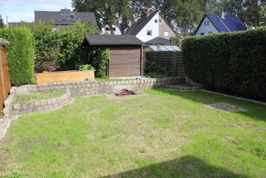 Garten Doppelhaush�lfte Oberhausen