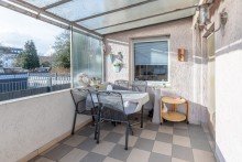 Balkon EG Gepflegtes Sechsfamilienhaus in Oberhausen Schwarze Heide