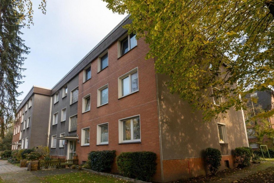 Vorderansicht Etagenwohnung Oberhausen