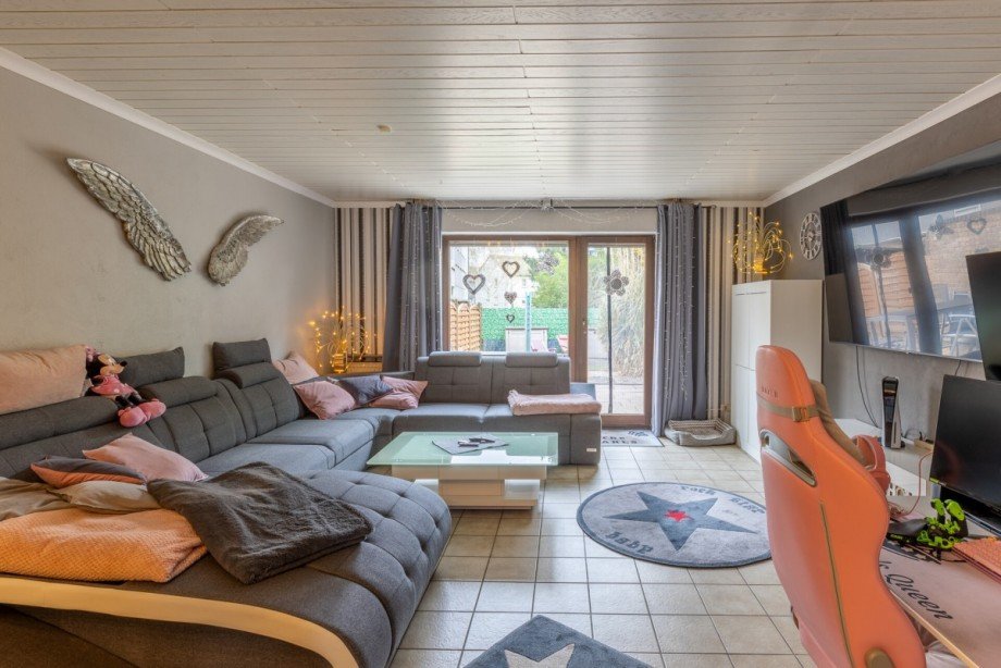 Wohnzimmer Reihenmittelhaus Oberhausen