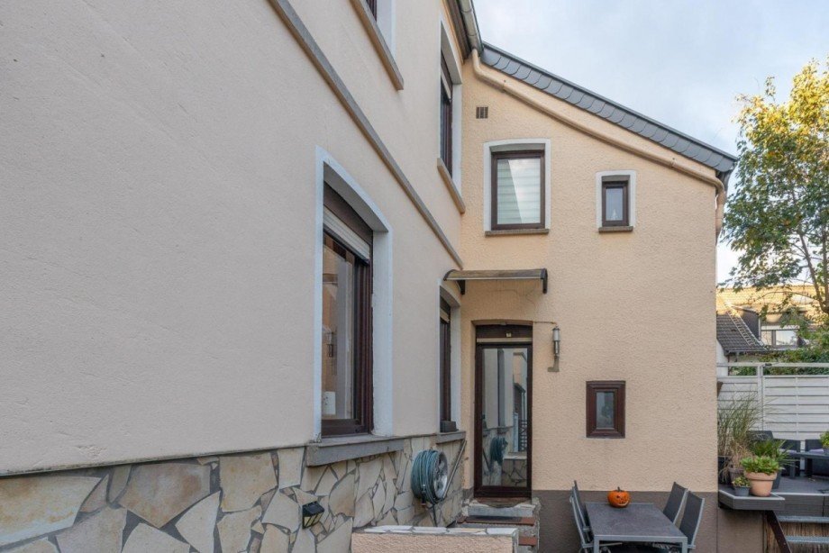 R�ckansicht Reihenendhaus M�lheim an der Ruhr