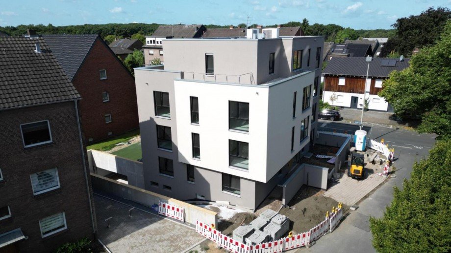 Seitenansicht Erdgeschosswohnung Oberhausen