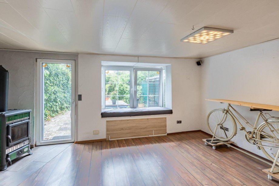Wohnzimmer Reihenendhaus Voerde (Niederrhein)