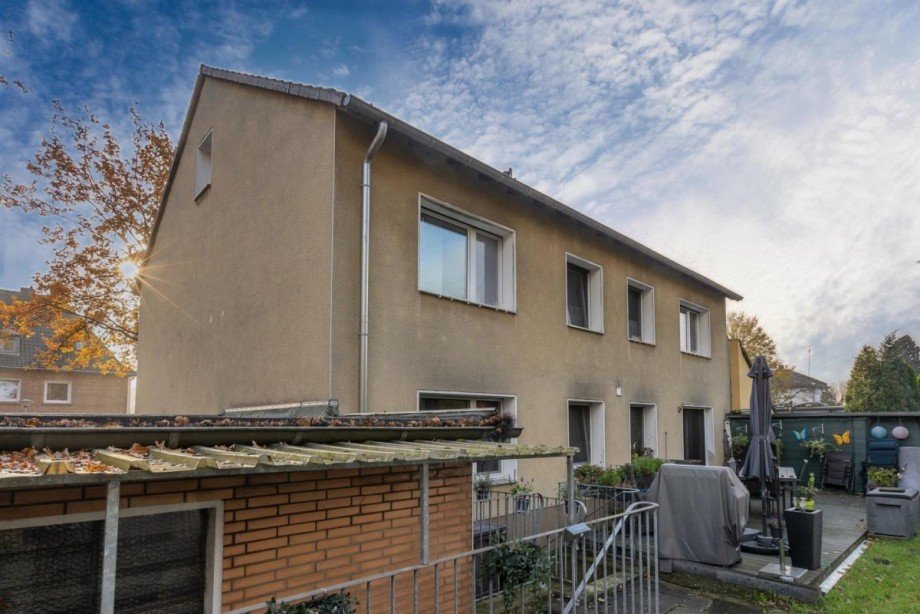 R�ckfront Etagenwohnung Oberhausen