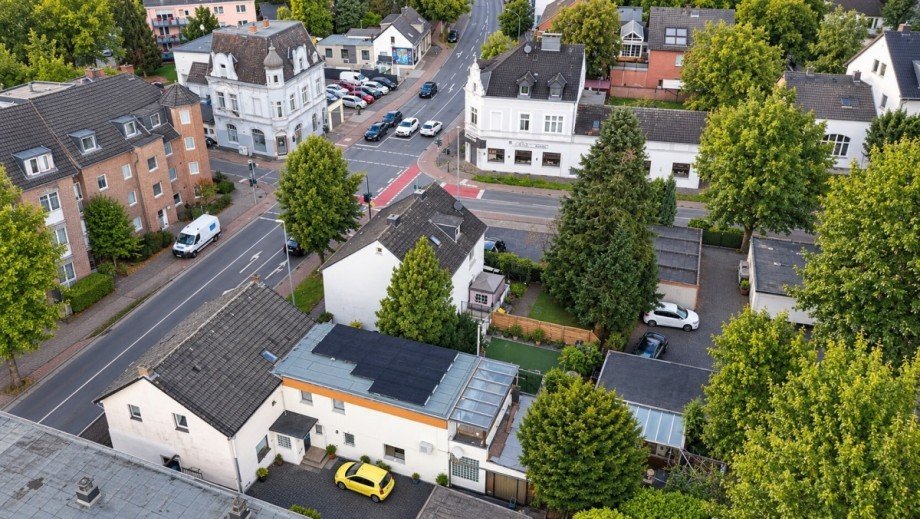 Au�enansicht Dach Doppelhaush�lfte Moers
