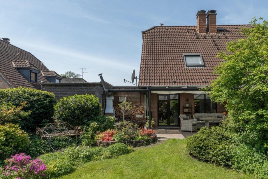 Garten Doppelhaush�lfte Duisburg