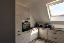 K�che 2. Wohnung OG Viele Nutzungsm�glichkeiten in OB-Alstaden: gro�es Dreifamilienhaus mit Garagenhof