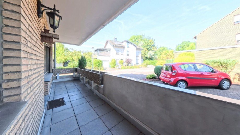 Balkon Erdgeschosswohnung Oberhausen