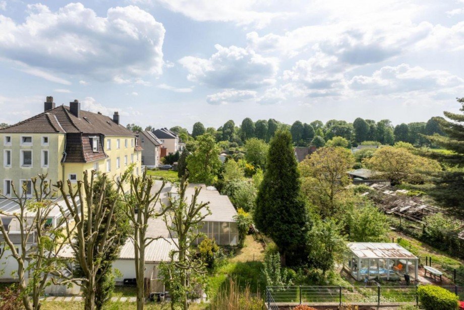 Aussicht vom Balkon Etagenwohnung Gladbeck