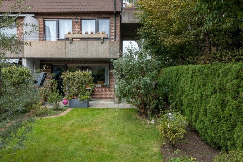Hausansicht hinten Erdgeschosswohnung Dorsten